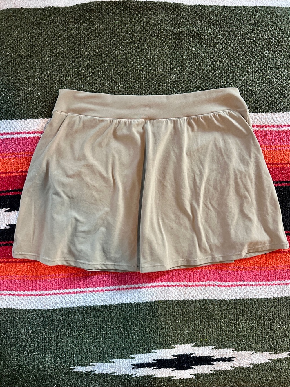 Offline by Aerie Real Me Xtra Beige Athletic Skort